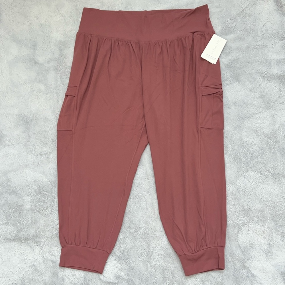 Athleta Salutation Cargo Jogger, Tawny Rose, Women's 3X Regular